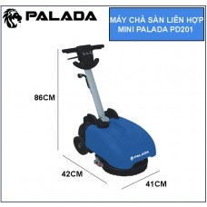 Máy chà sàn liên hợp mini Palada PD201